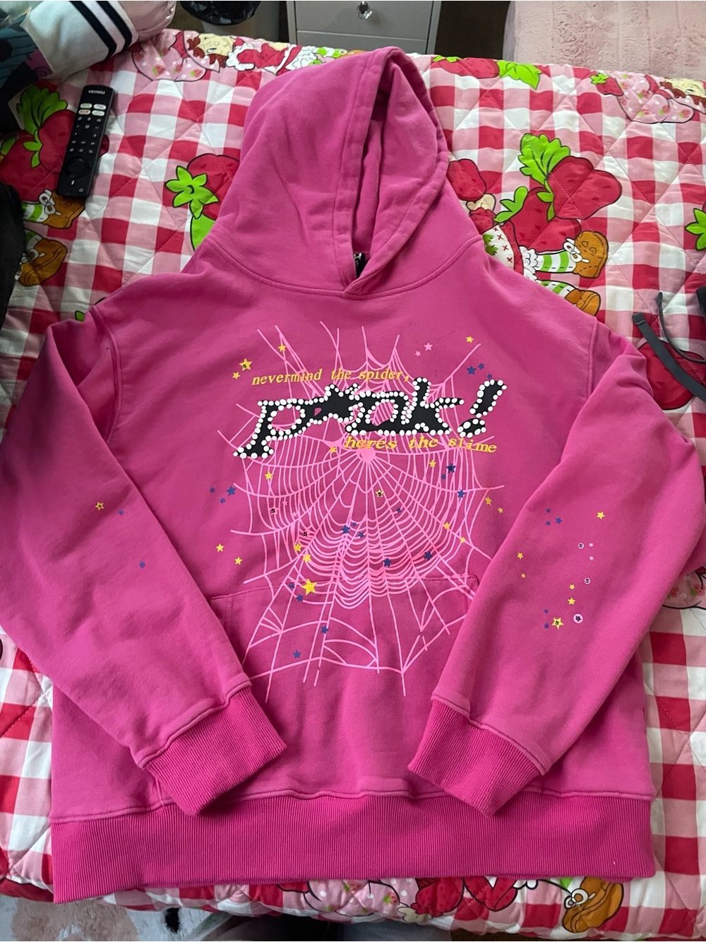 Pink Sp5der Hoodie